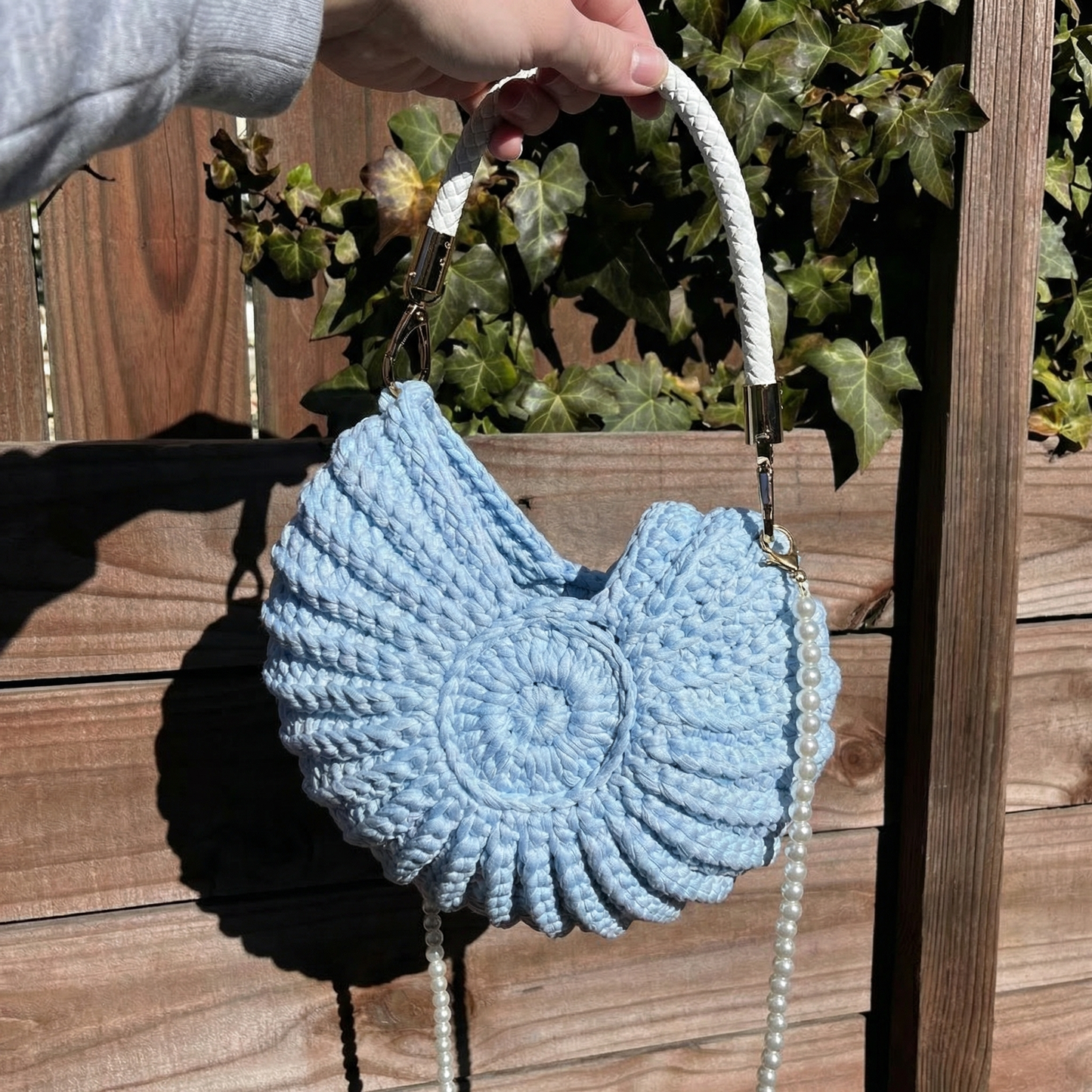 🎁  Last Day Coming Soon: 40% OFF - Crochet Shell Bag(100% Handmade)