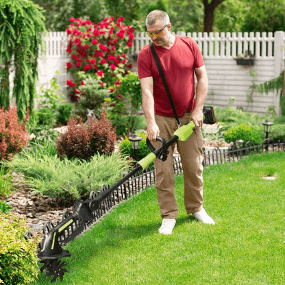 Trovehand™ Multifunctional 2-in-1 Cordless Tiller & Cultivator with Telescopic Pole