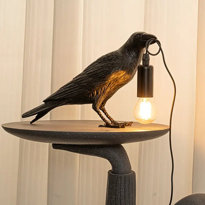 The Raven - Bird Lamp