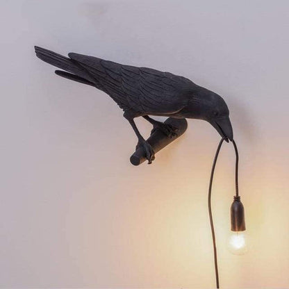 The Raven - Bird Lamp