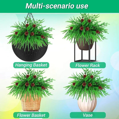 🔥Last Day 70% OFF🔥The Best Holiday Greenery - Realistic Norfolk Pine Stems