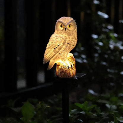 🎁  Last Day 50% OFF 🔥 Waterproof Solar Owl Light