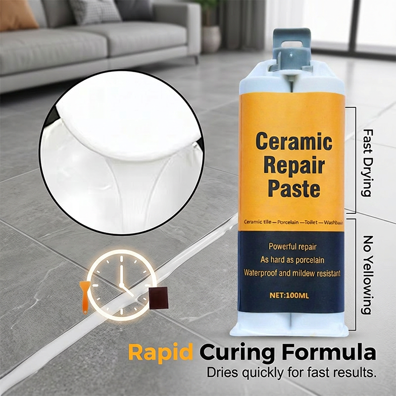 Twin-Tube Ceramic Tile Repair Paste🧱