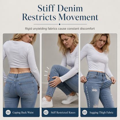 Women's High Waisted Ripped Skinny Jeans Distressed Stretch Denim Pants