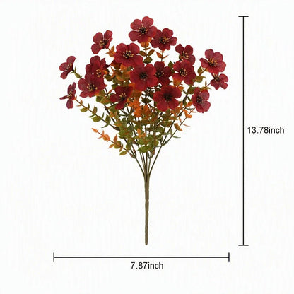 Fall Artificial Flowers For Halloween &amp; Autumn Decor